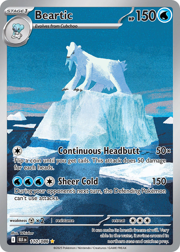 Black Bolt 110 Beartic