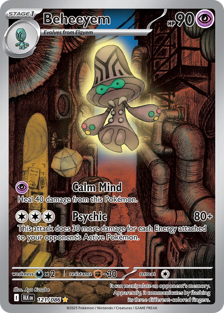 Black Bolt 121 Beheeyem