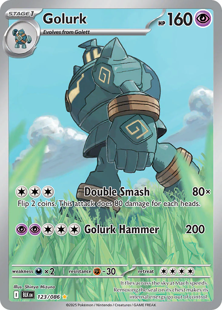 Black Bolt 123 Golurk