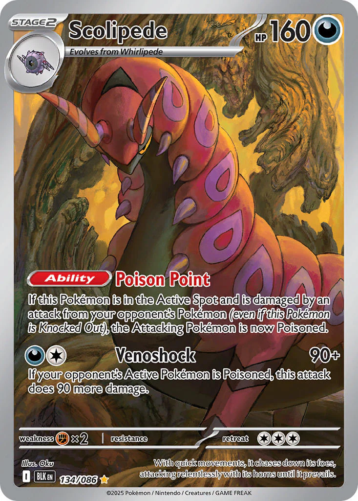 Black Bolt 134 Scolipede