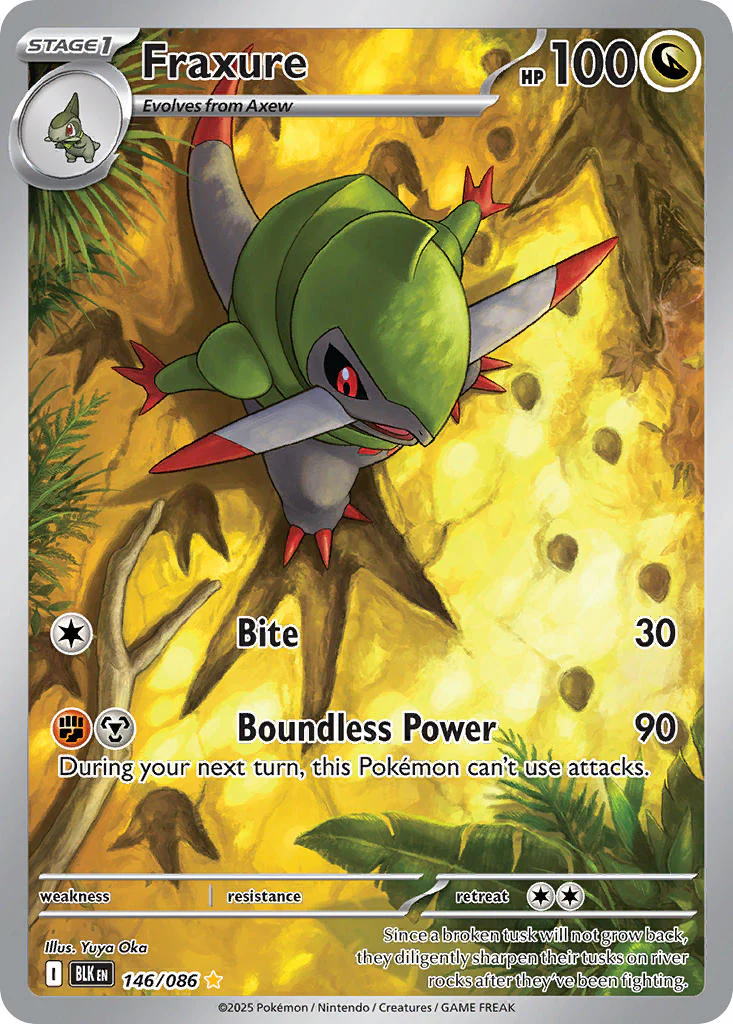 Black Bolt 146 Fraxure
