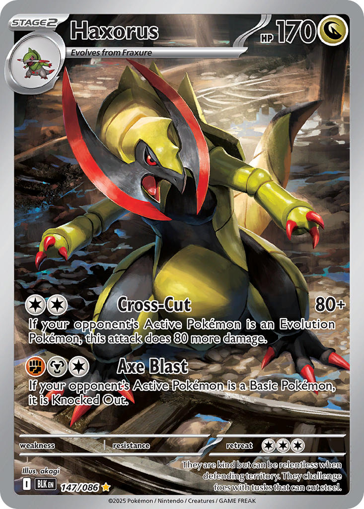 Black Bolt 147 Haxorus