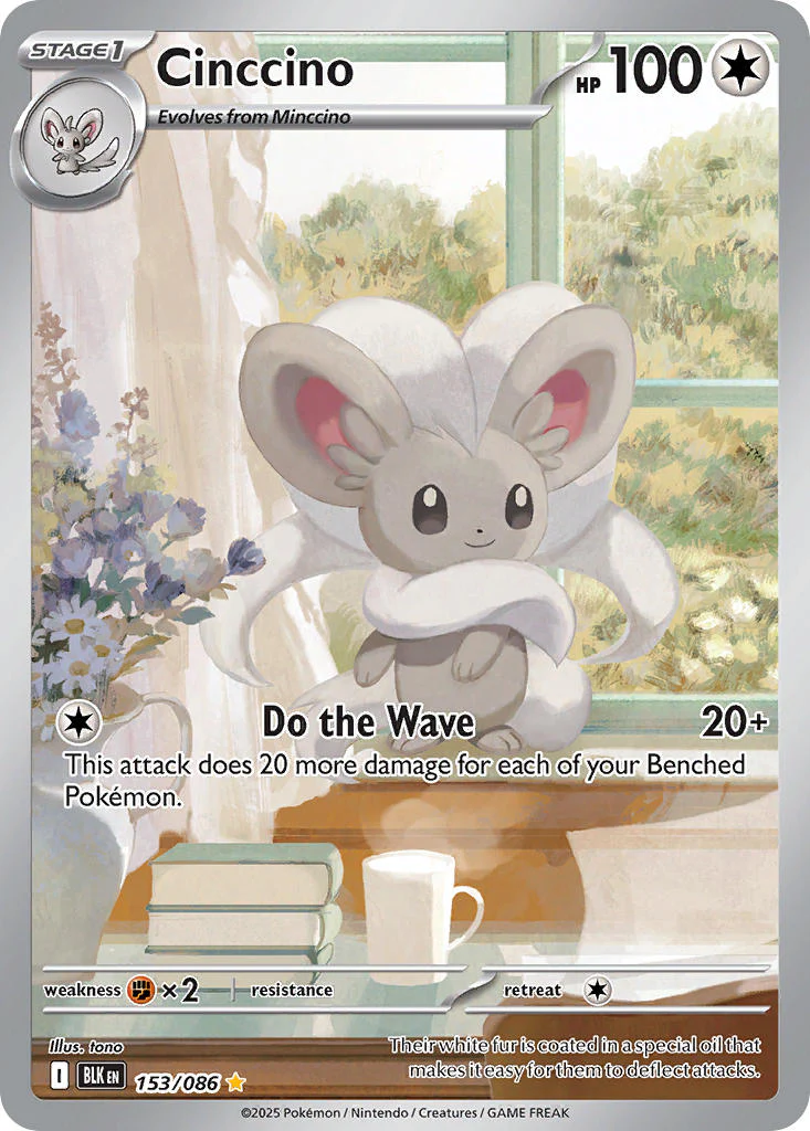 Black Bolt 153 Cinccino