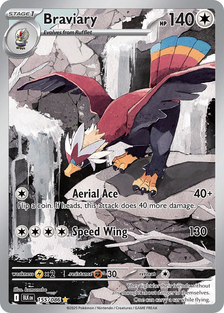 Black Bolt 155 Braviary