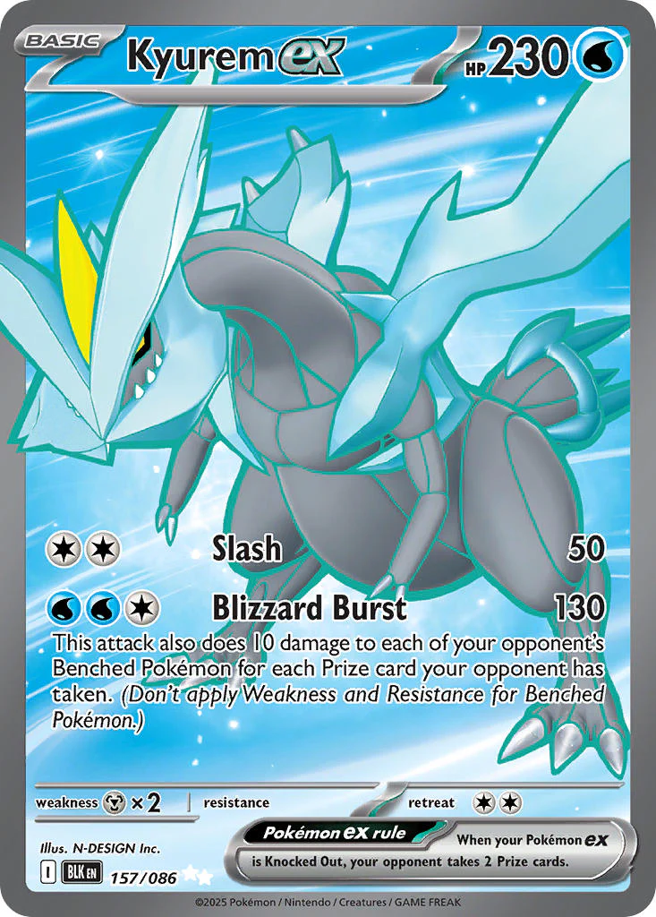 Black Bolt 157 Kyurem ex