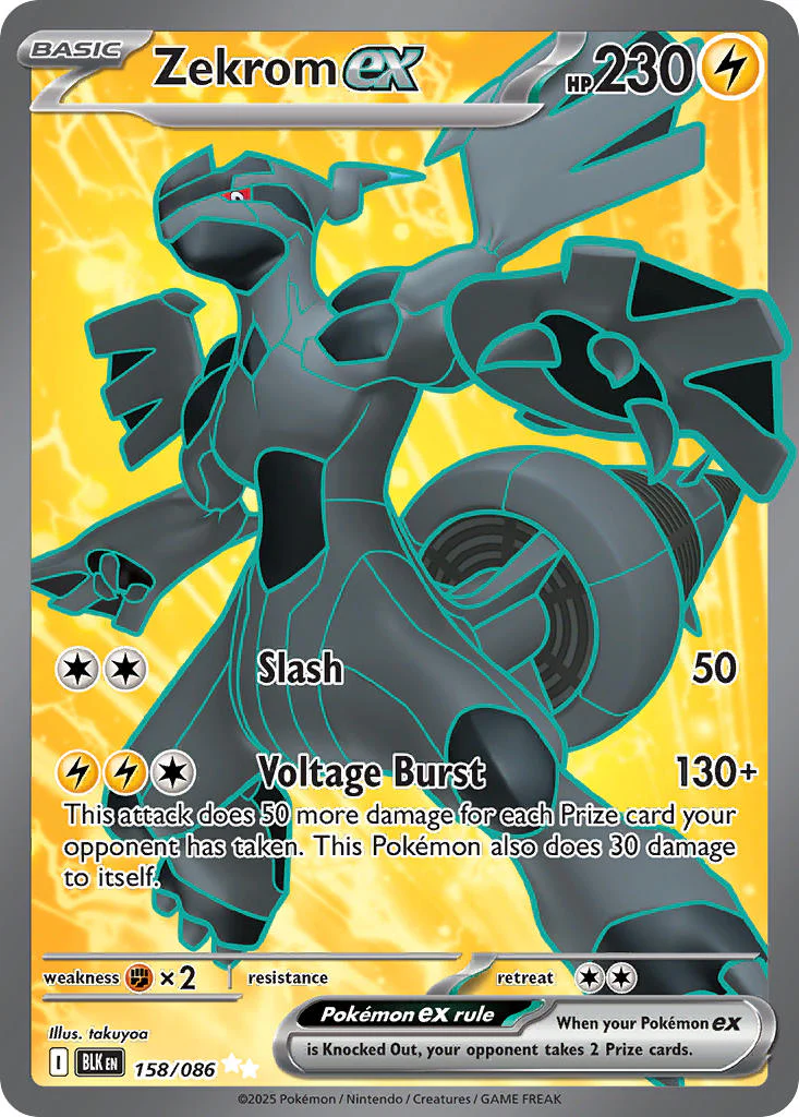 Black Bolt 158 Zekrom ex