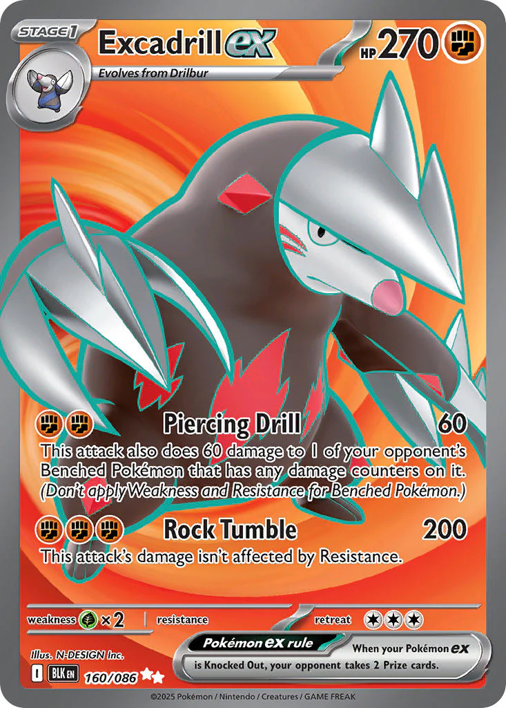 Black Bolt 160 Excadrill ex