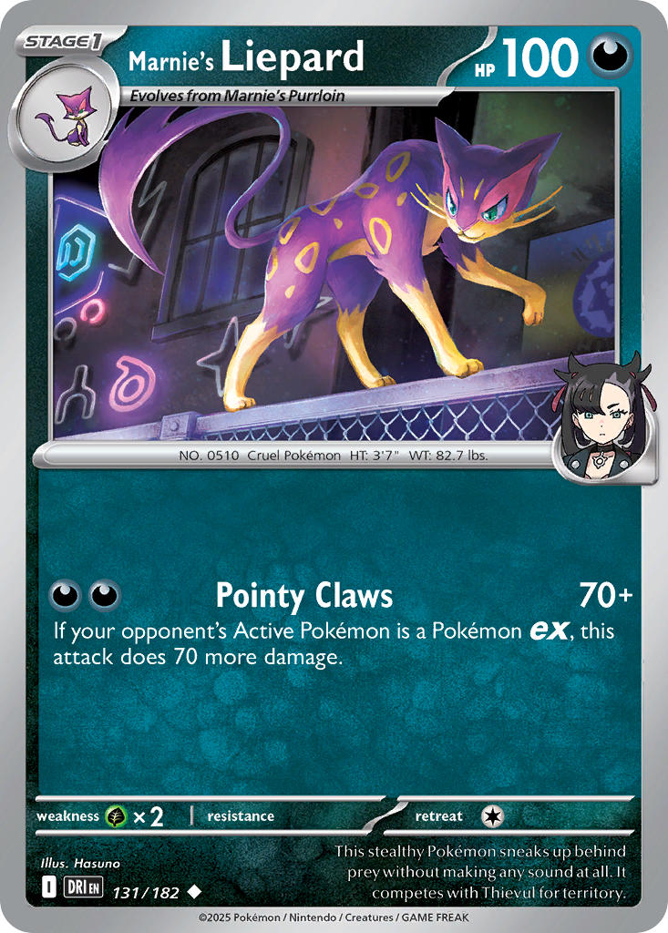 Destined Rivals 131 Marnie's Liepard
