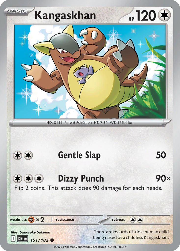 Destined Rivals 151 Kangaskhan - Reverse Holo