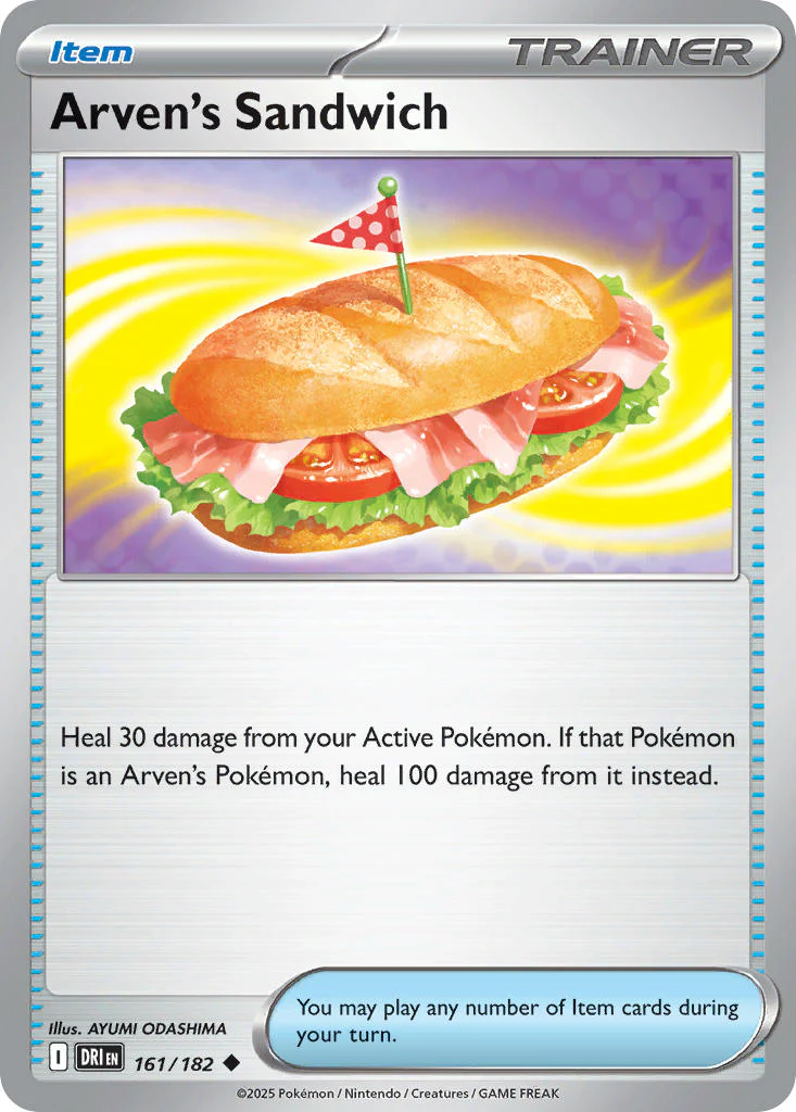 Destined Rivals 161 Arven's Sandwich