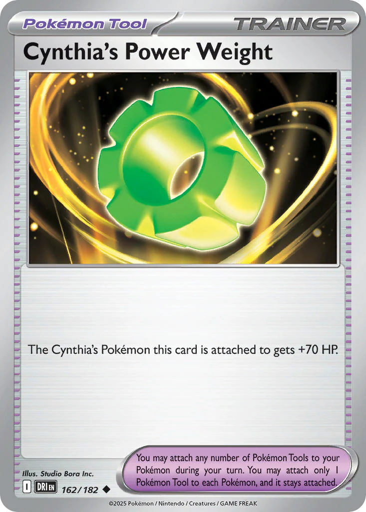 Destined Rivals 162 Cynthia's Power Weight