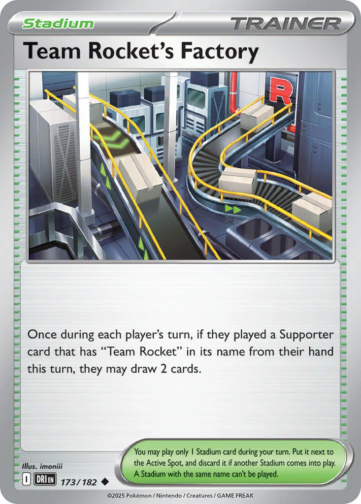 Destined Rivals 173 Team Rocket's Factory
