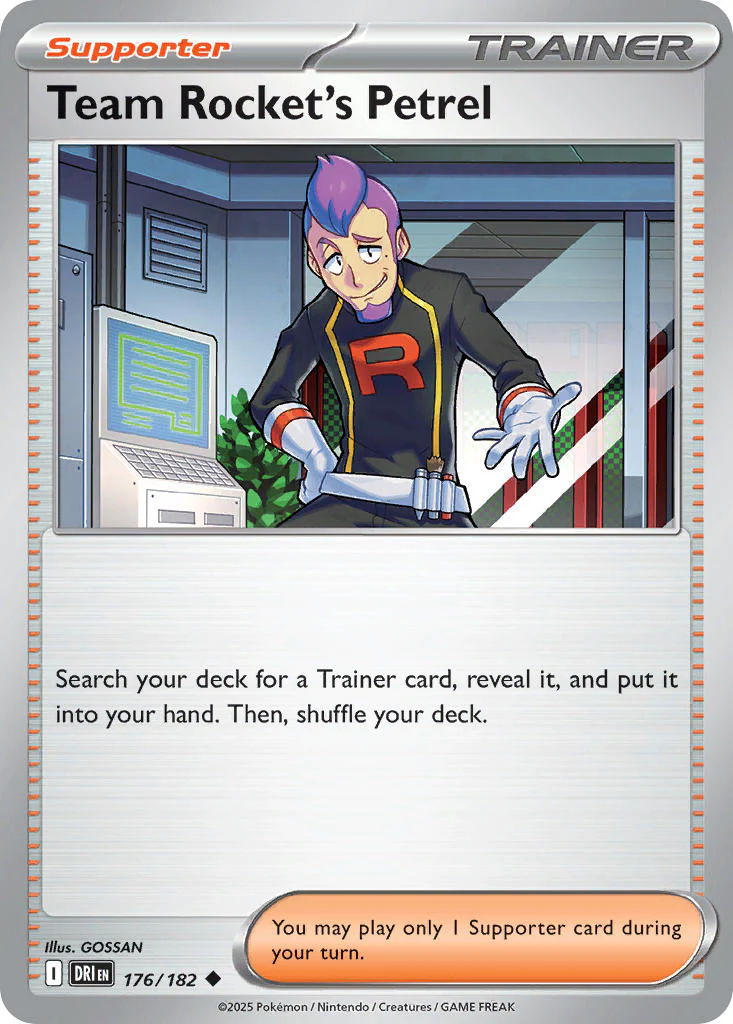Destined Rivals 176 Team Rocket's Petrel