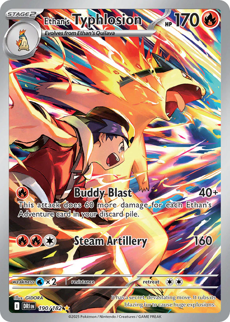 Destined Rivals 190 Ethan's Typhlosion