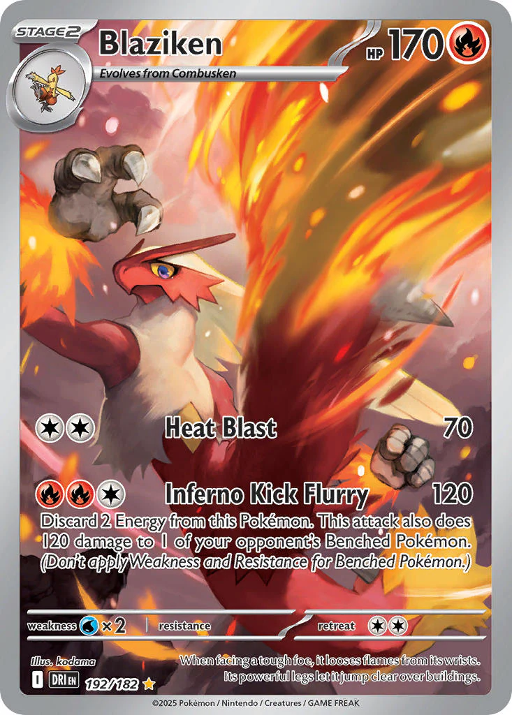 Destined Rivals 192 Blaziken