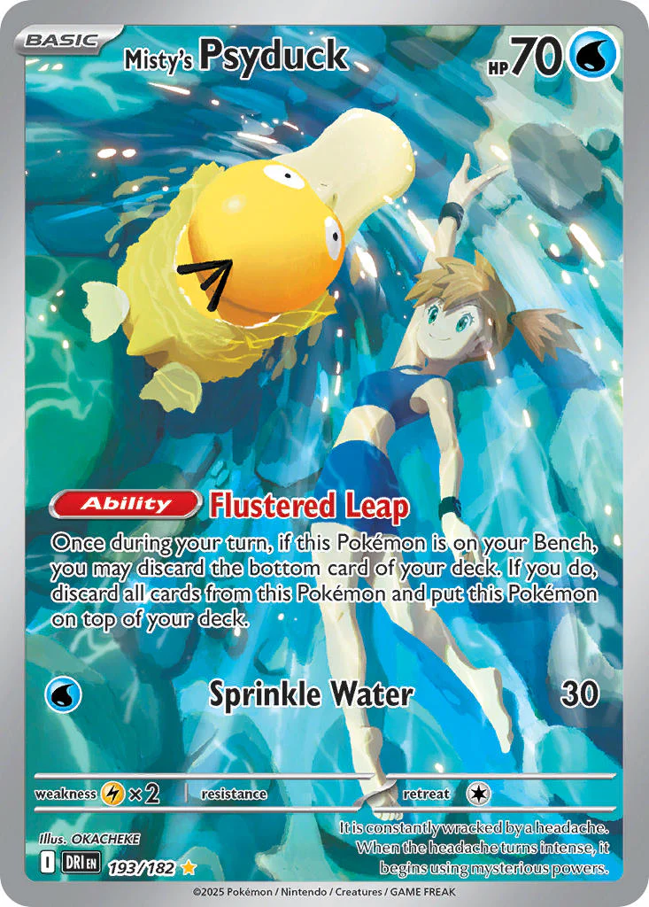 Destined Rivals 193 Misty's Psyduck