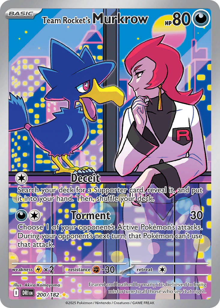 Destined Rivals 200 Team Rocket's Murkrow
