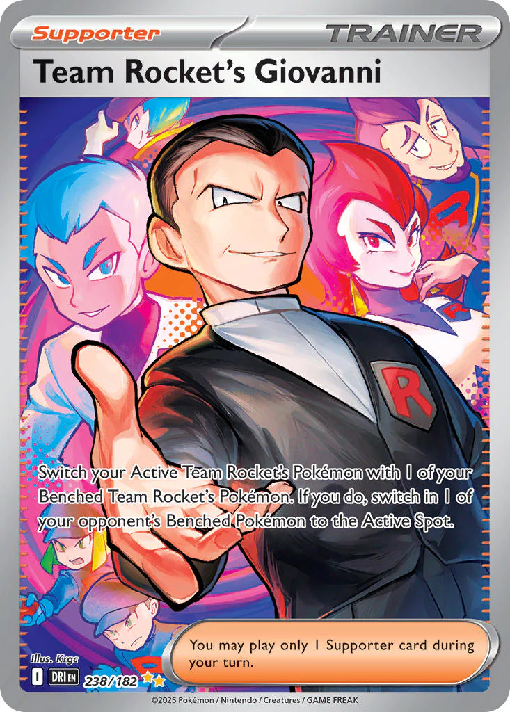 Destined Rivals 238 Team Rocket's Giovanni