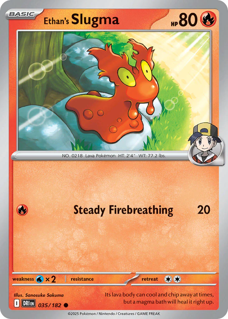 Destined Rivals 035 Ethan's Slugma
