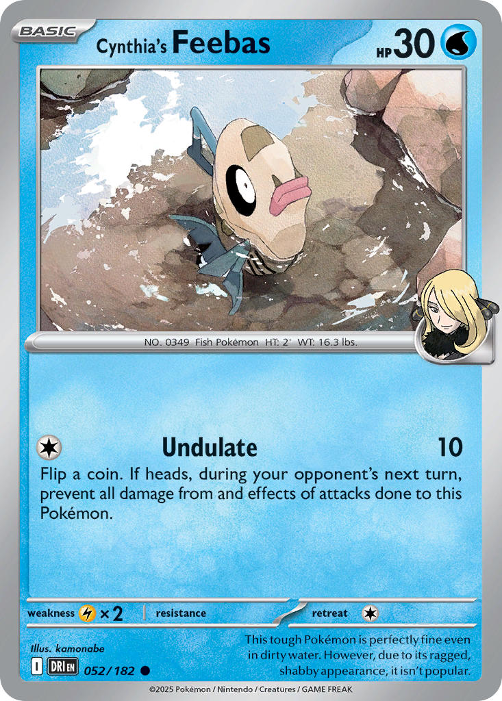 Destined Rivals 052 Cynthia's Feebas