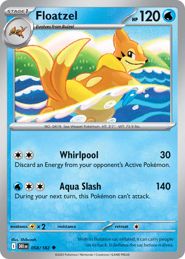 Destined Rivals 058 Floatzel