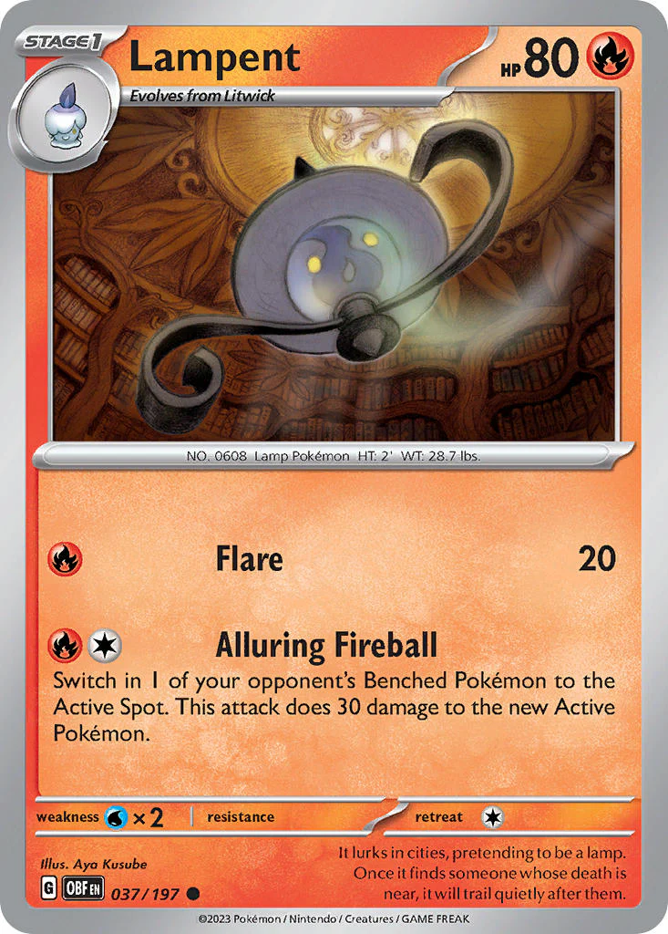Obsidian Flames 037 Lampent