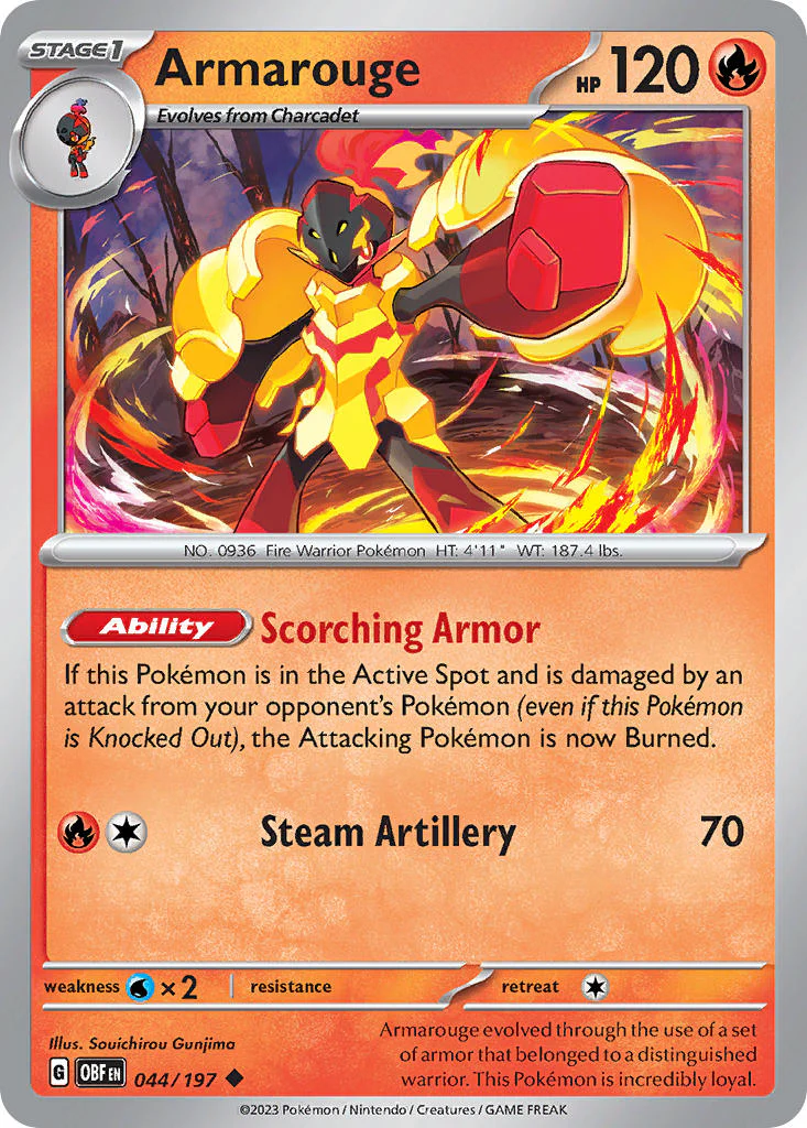 Obsidian Flames 044 Armarouge