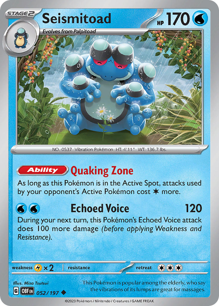 Obsidian Flames 052 Seismitoad