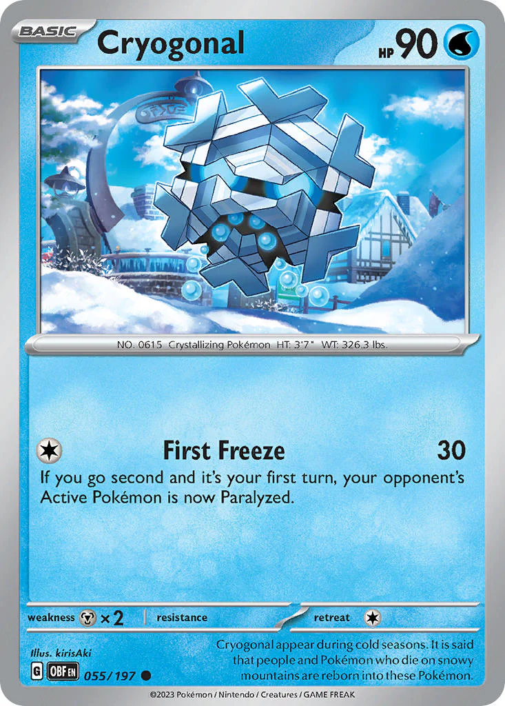 Obsidian Flames 055 Cryogonal