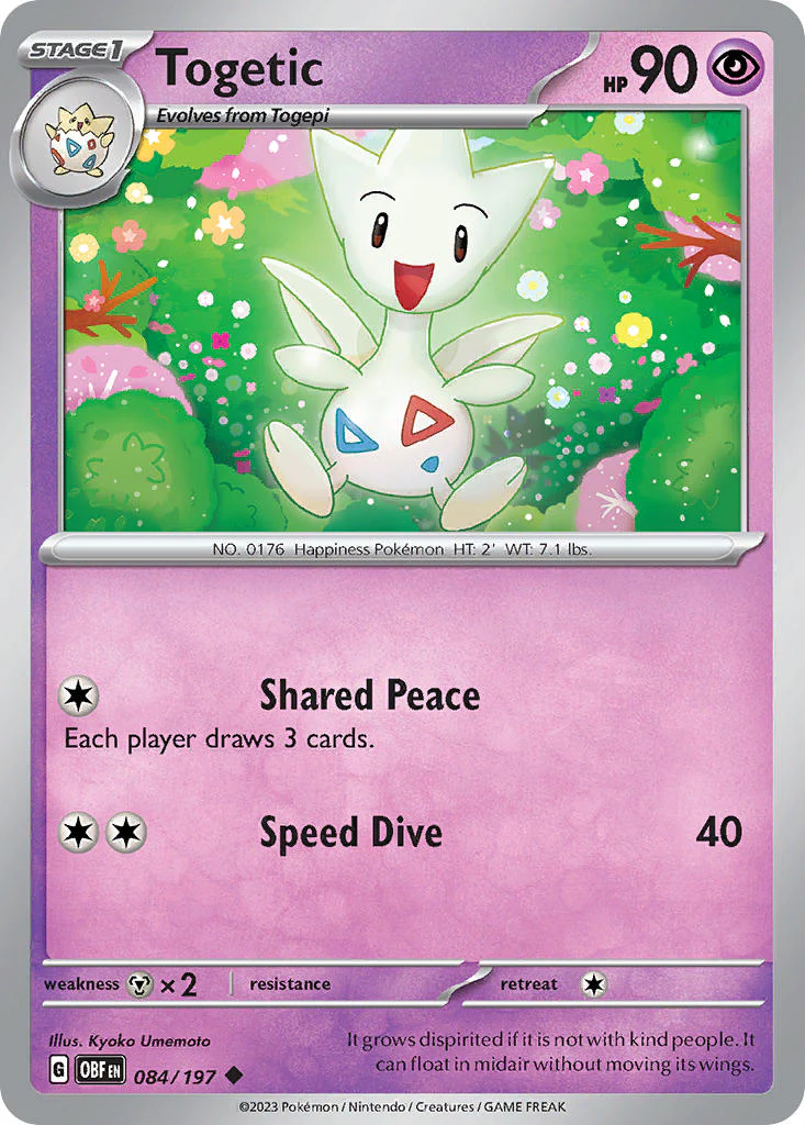 Obsidian Flames 084 Togetic