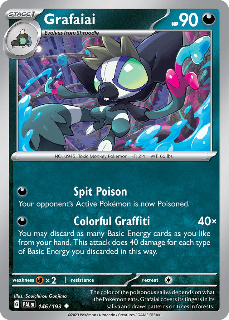 Paldea Evolved 146 Grafaiai