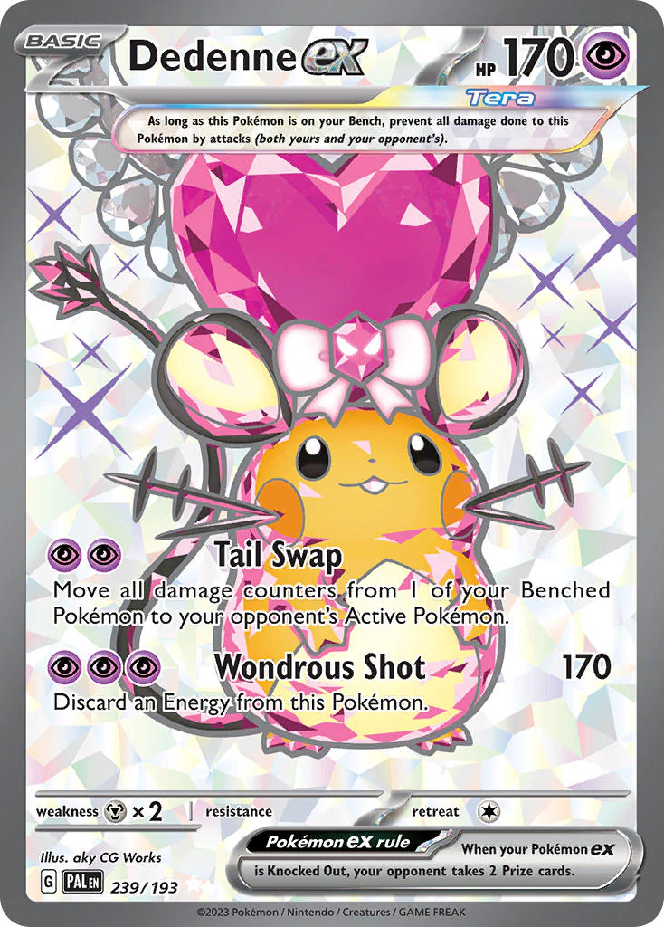 Paldea Evolved 239 Dedenne ex