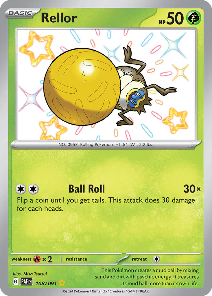 Paldean Fates 108 Rellor