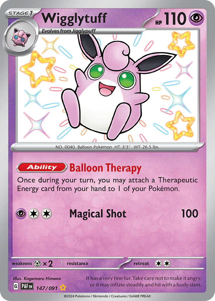 Paldean Fates 147 Wigglytuff