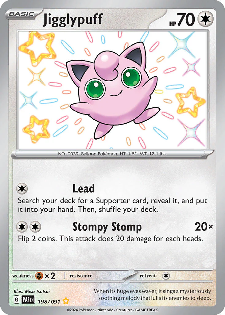 Paldean Fates 198 Jigglypuff