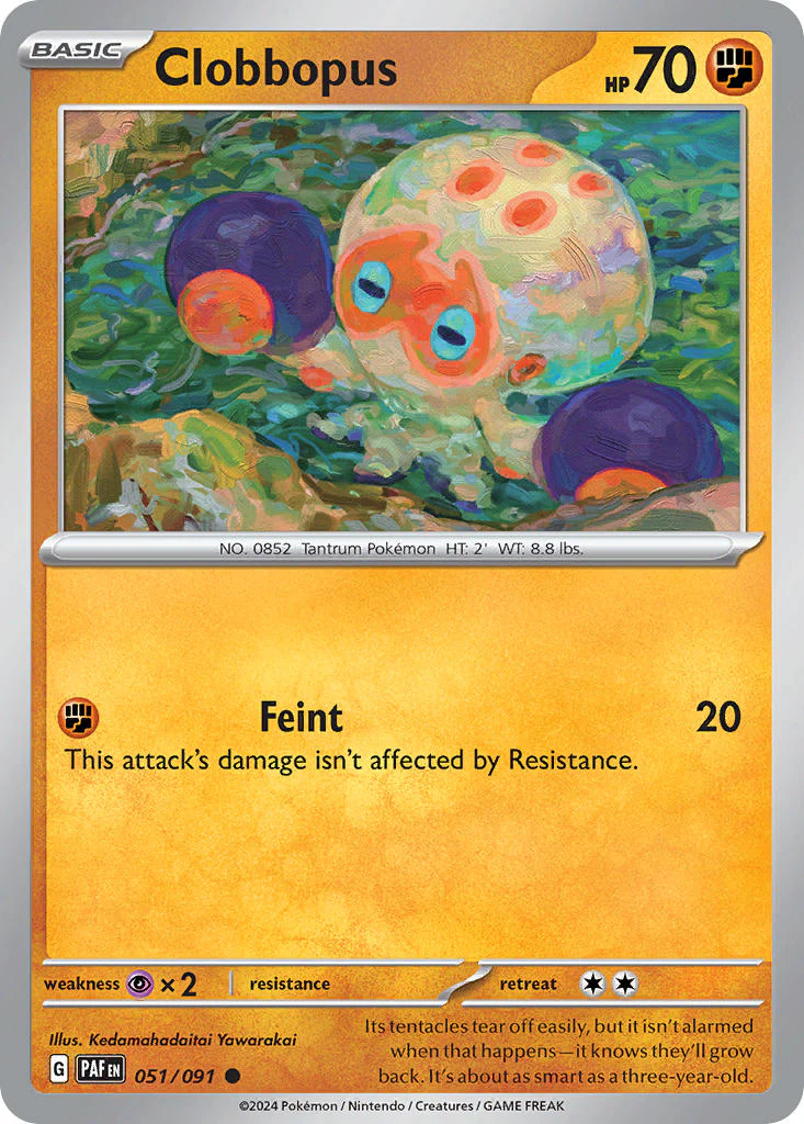 Paldean Fates 051 Clobbopus