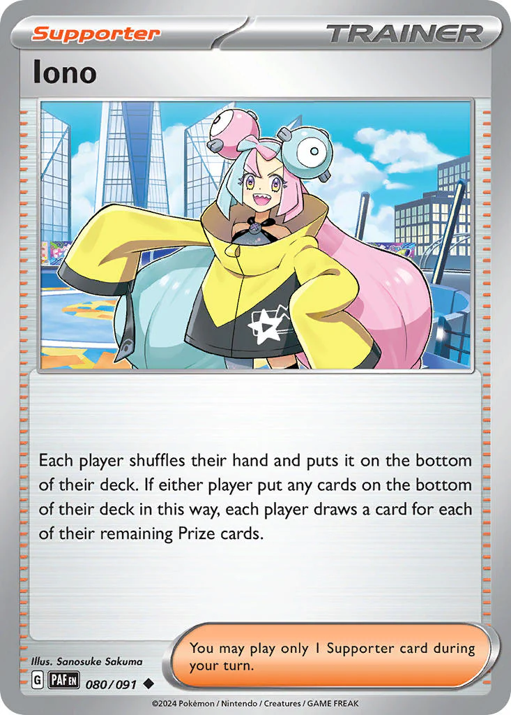 Paldean Fates 080 Iono