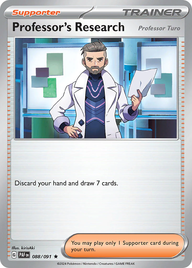 Paldean Fates 088 Professor's Research