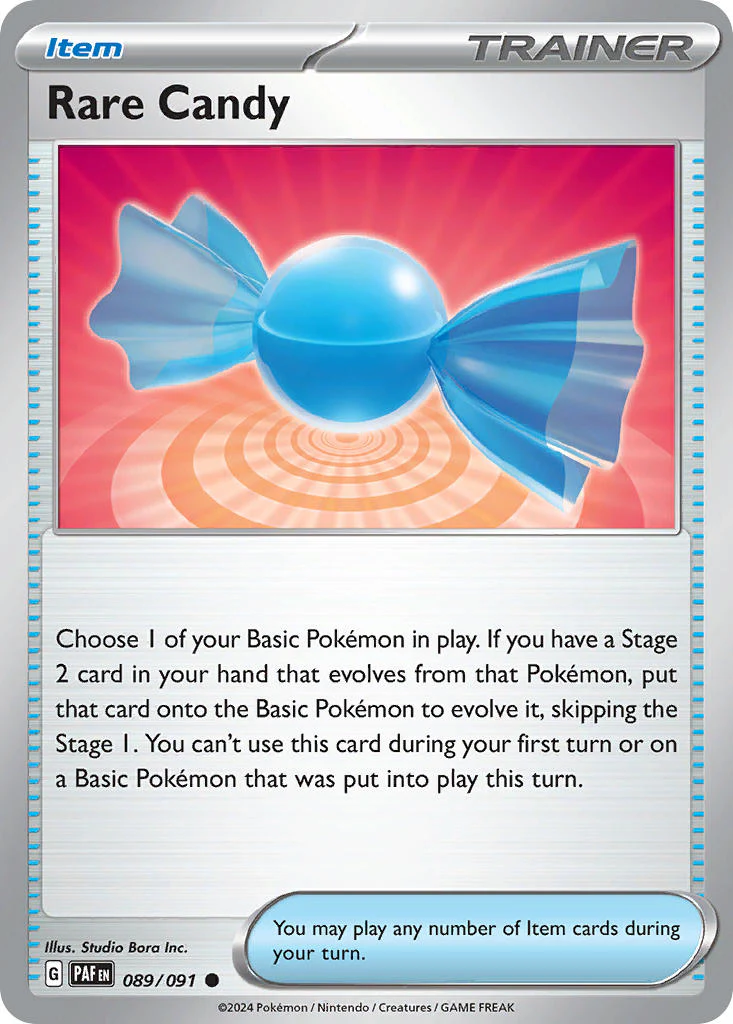 Paldean Fates 089 Rare Candy