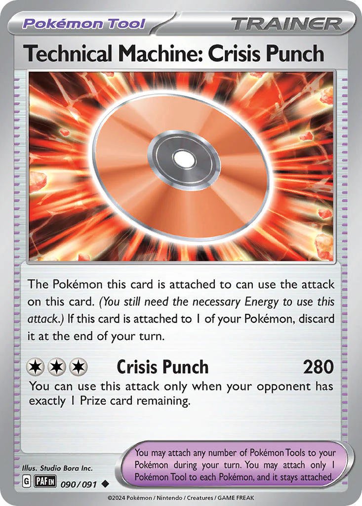 Paldean Fates 090 Technical Machine: Crisis Punch