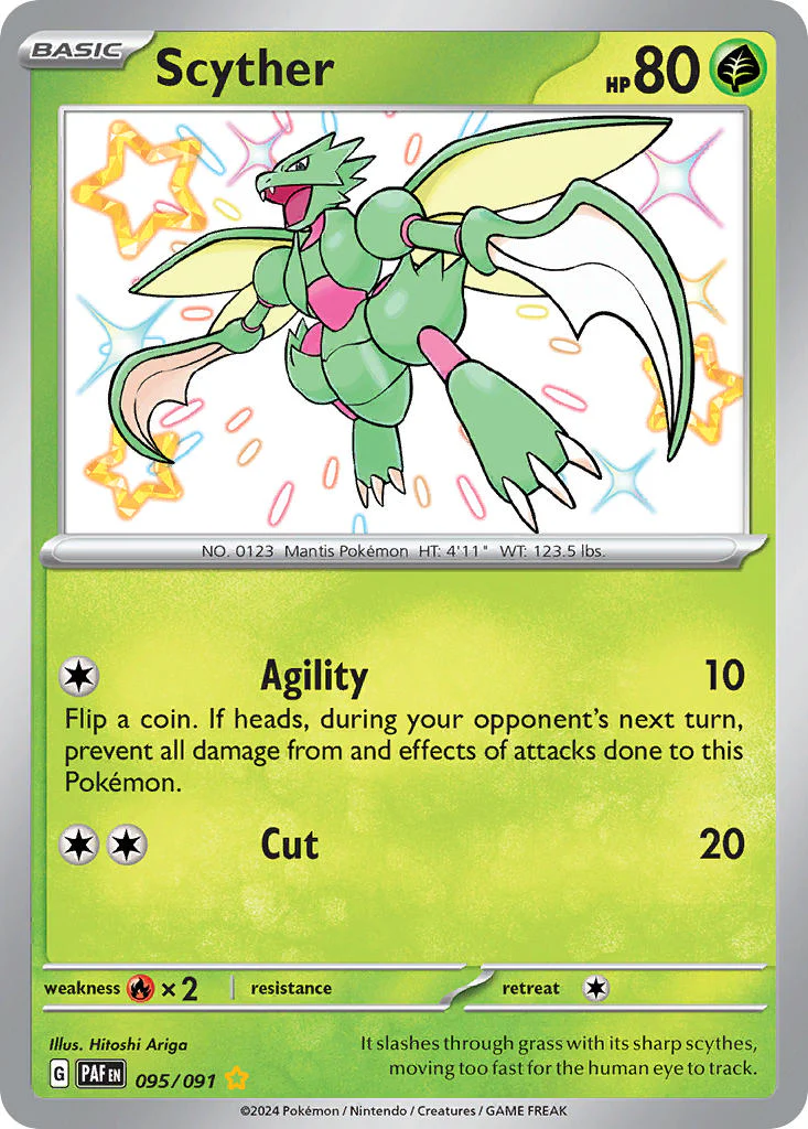 Paldean Fates 095 Scyther