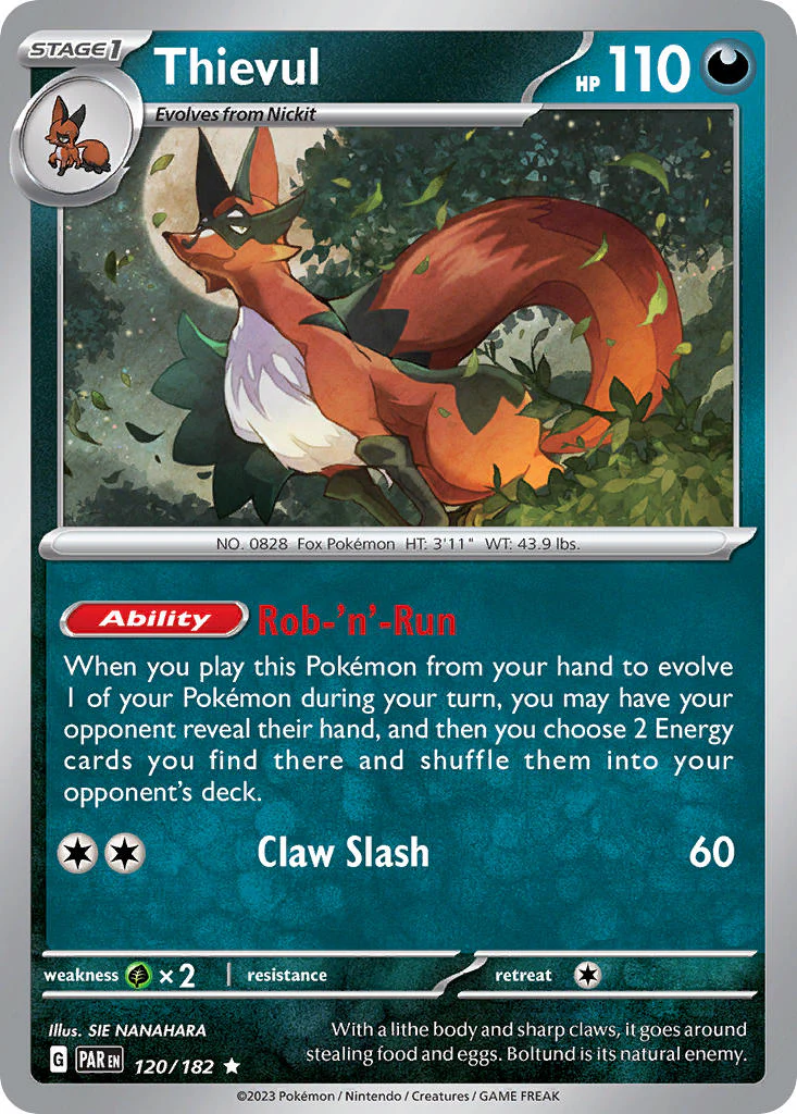 Paradox Rift 120 Thievul