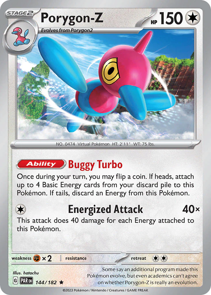 Paradox Rift 144 Porygon-Z