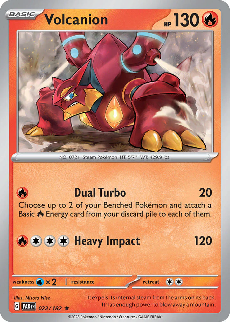 Paradox Rift 022 Volcanion