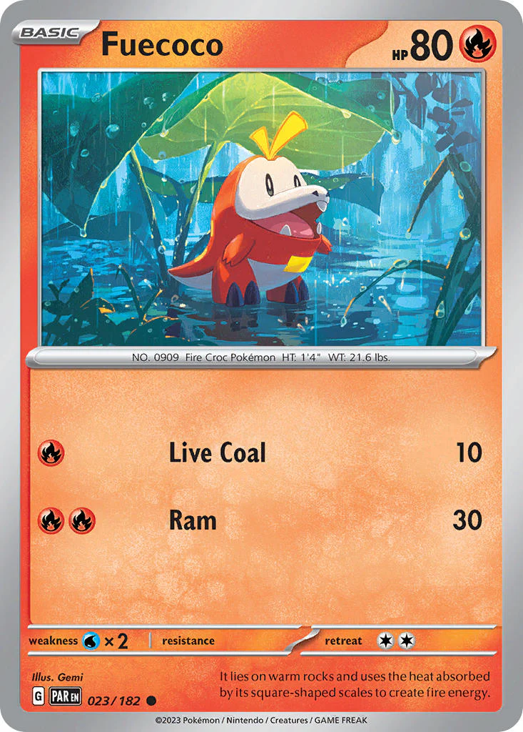 Paradox Rift 023 Fuecoco