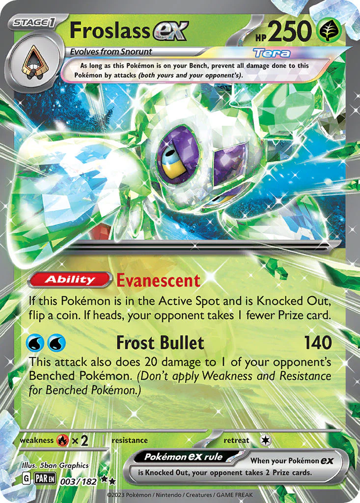 Paradox Rift 003 Froslass ex