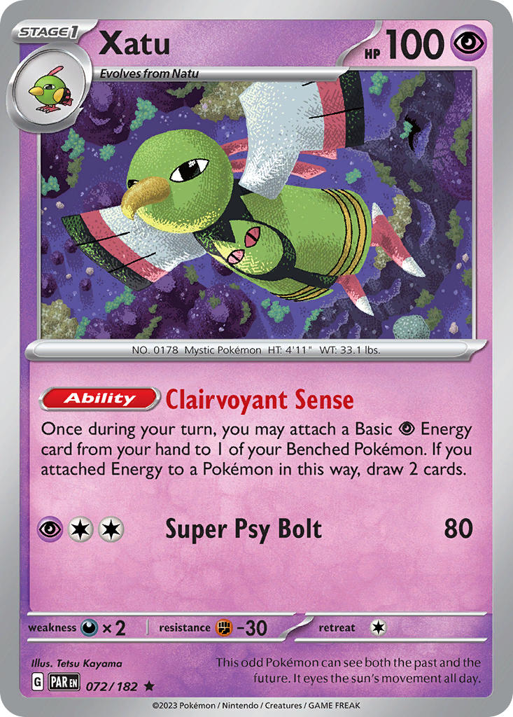 Paradox Rift 072 Xatu