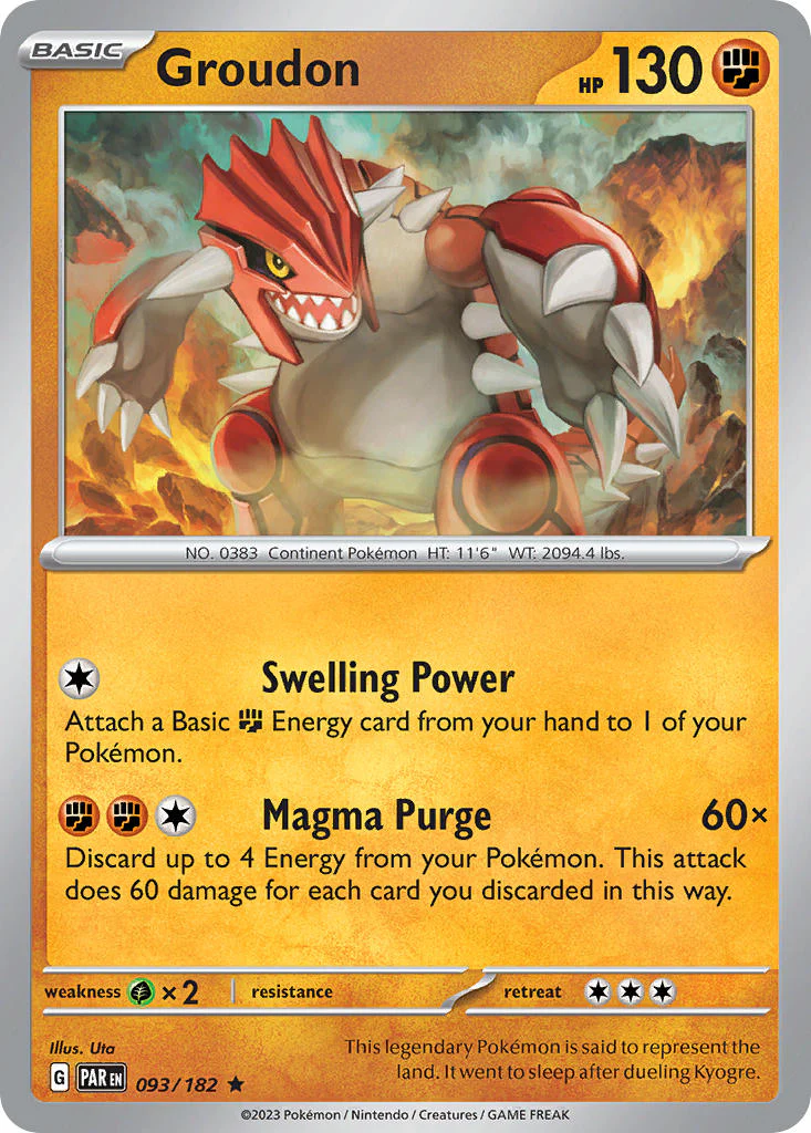 Paradox Rift 093 Groudon