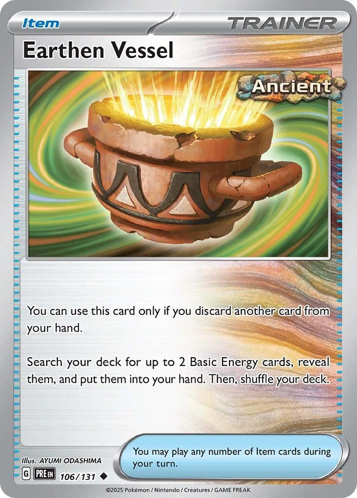 Prismatic Evolutions 106 Earthen Vessel