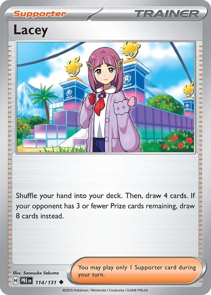 Prismatic Evolutions 114 Lacey